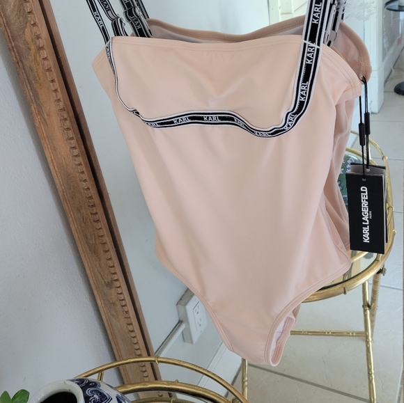NWT KARL LAGERFELD PARIS One Piece Bathing Suit - Picture 13 of 15